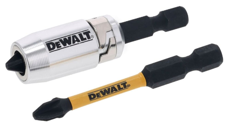 2xPh2 50mm IR Torsion screwdriver bit + bit holder (DeWALT DT70536T-QZ)