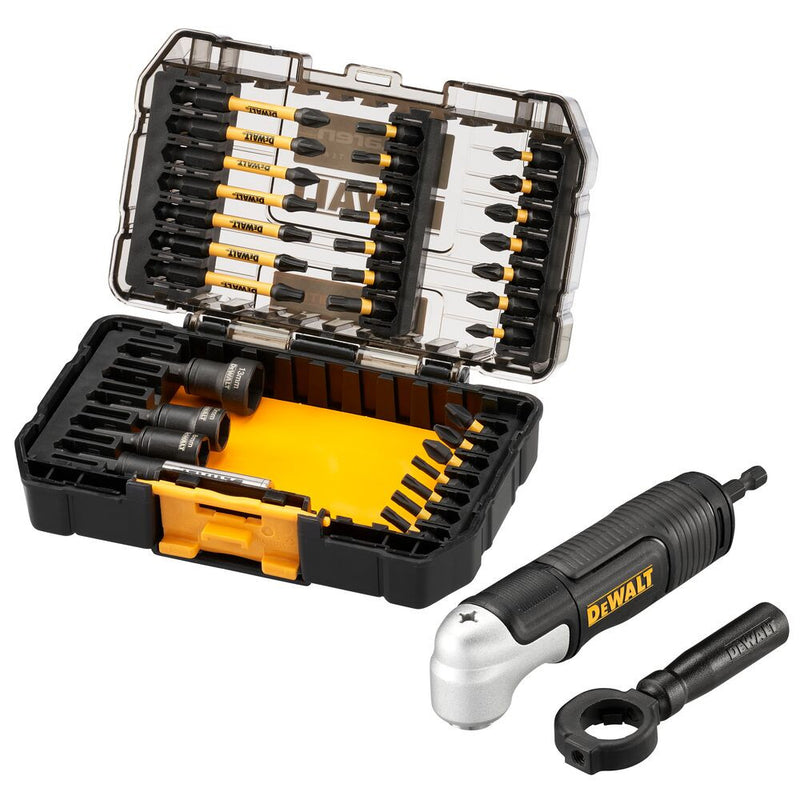 DeWalt McLaren szerszám készlet sarokfúró adapterrel (DT70782-QZ)