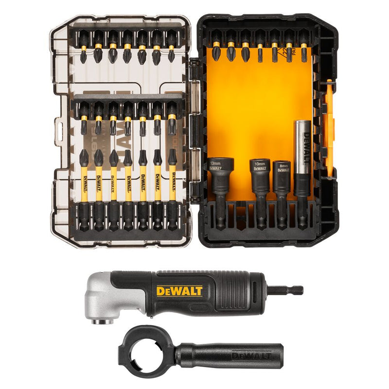 DeWalt McLaren szerszám készlet sarokfúró adapterrel (DT70782-QZ)