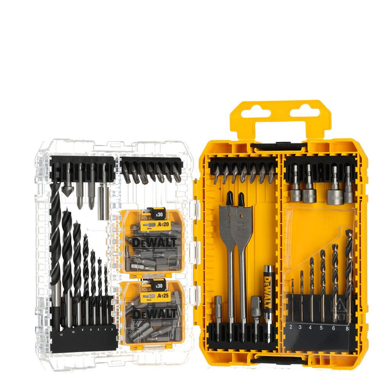 100 db-os fúrószár készlet, Bit készlet (közepes ToughCase) (DeWALT DT70785-QZ)