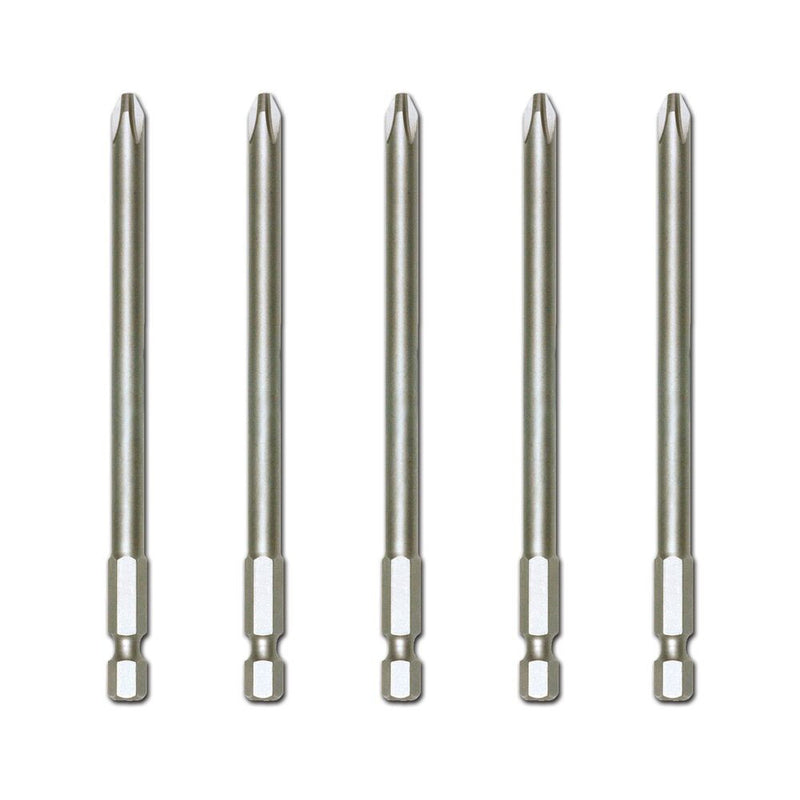 Screwdriver Bit, PH2, 110mm, 5pcs/pack (DeWALT DT7204-QZ)