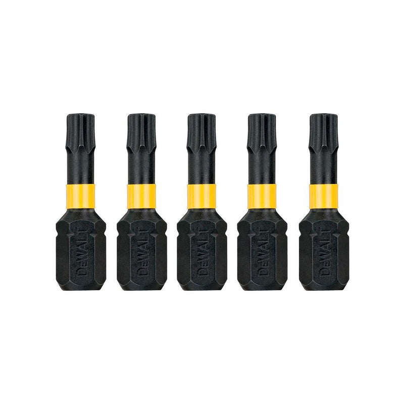 T30 x 5db 25mm-es IR Torziós csavarozóbit (DeWALT DT7384T-QZ)