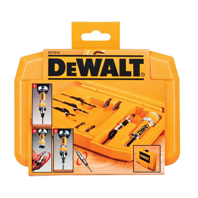 Countersink and bit set, 6,8,10,12 (DeWALT DT7612-XJ)