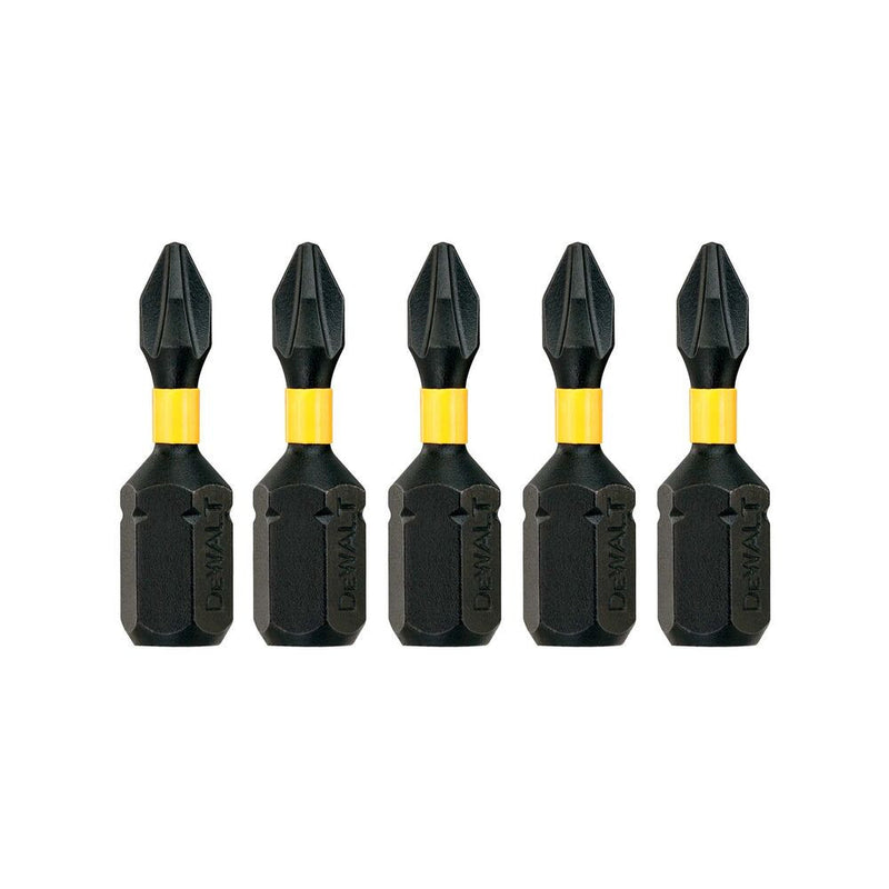 PH2 x 5db 25mm-es IR Torziós csavarozóbit (DeWALT DT7994T-QZ)