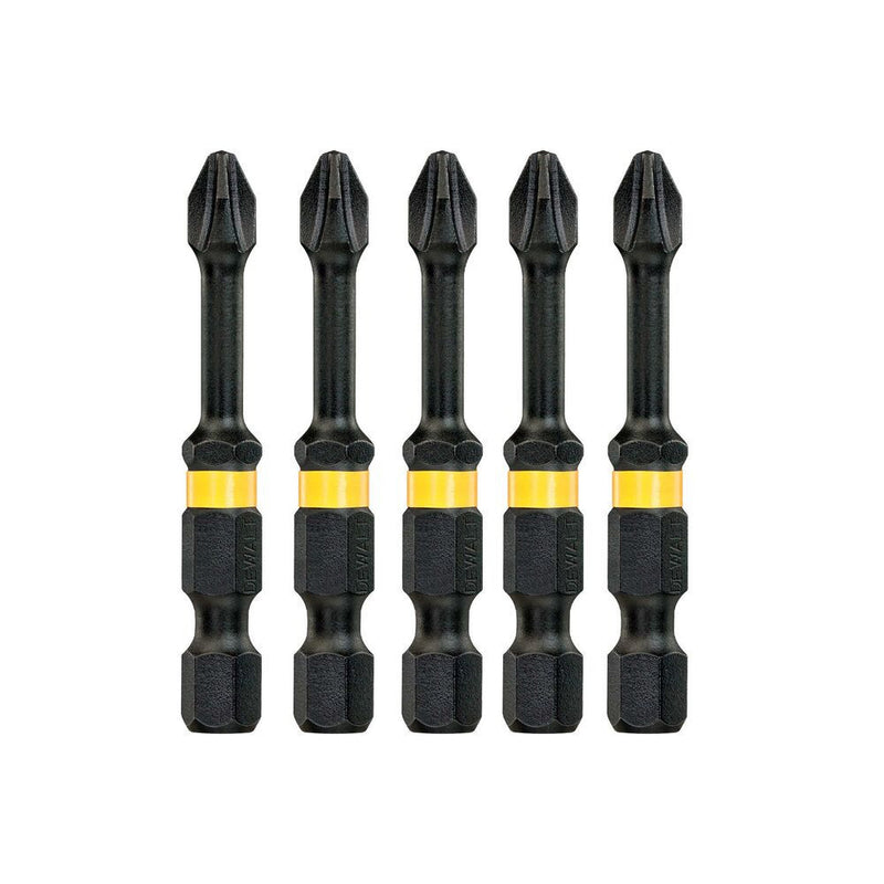 PH2 x 5db 25mm-es IR Torziós csavarozóbit (DeWALT DT7998T-QZ)