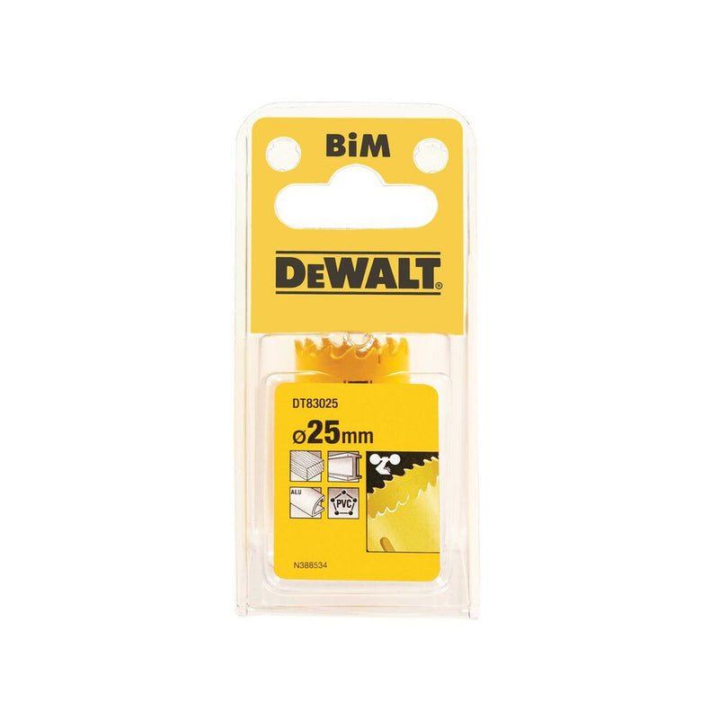 Extreme hole saw, HSS, bimetal, 25mm (DeWALT DT83025-QZ)