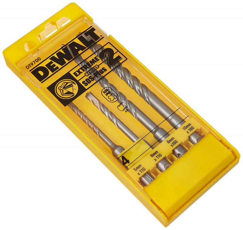 SDS-Plus EXTREME2 Fúrószár 4 db-os készlet (DeWALT DT9700-QZ)