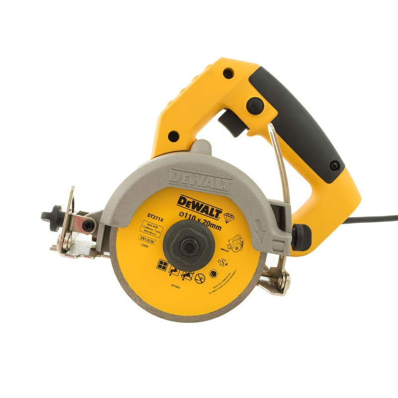 Elektromos kézi vizes csempevágó 110mm, 1300W (DeWALT DWC410-QS)