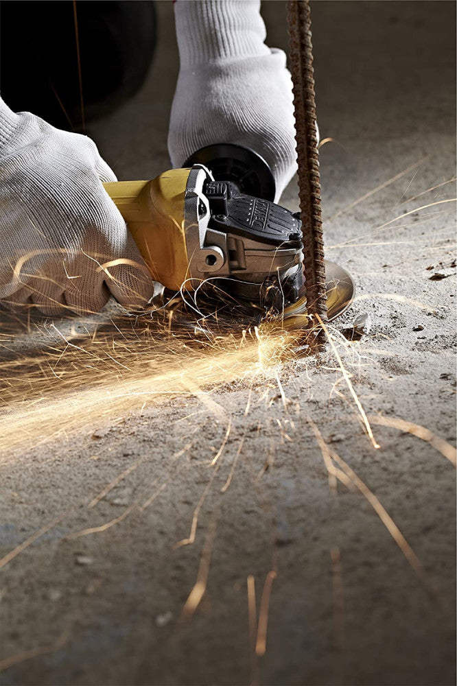 Ø115mm Sarokcsiszoló, 800W, biztonsági oldalkapcsolóval (DeWALT DWE4056-QS)