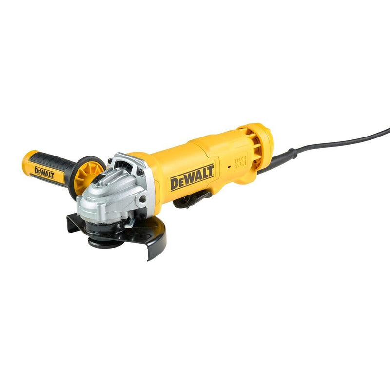 Ø125mm Sarokcsiszoló, 1400W, biztonsági kapcsolóval (DeWALT DWE4233-QS)