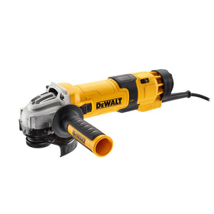 Ø125mm Sarokcsiszoló, 1500W porkilökő, biztonsági kapcsolóval (DeWALT DWE4257-QS)