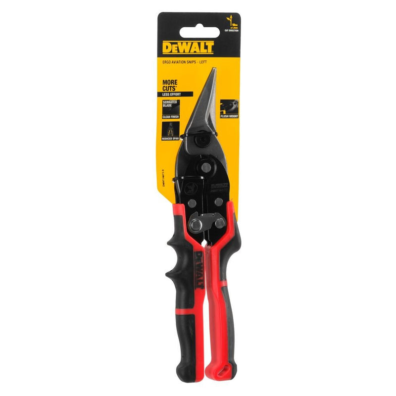 Tin snips-left aviation ergo (DeWALT DWHT14673-0)