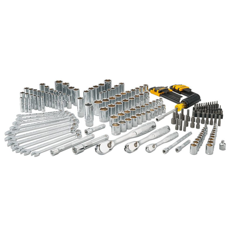 1/4", 3/8", 1/2" Tool Set, Socket Set, 205 pcs (DeWALT DWMT81534-1)