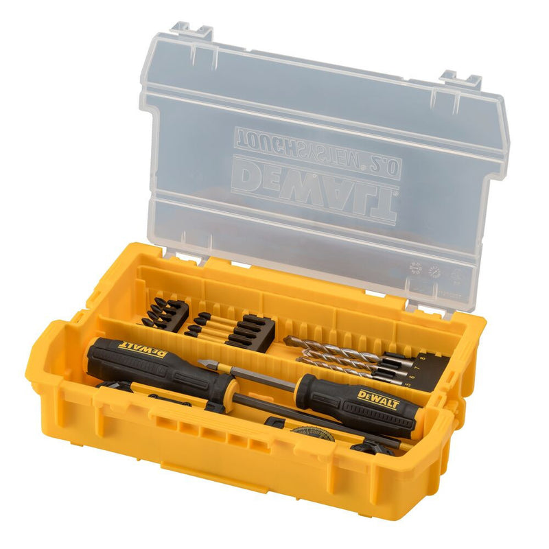 35kg/20L TOUGHSYSTEM 2.0 mély, kompakt munkadoboz (DeWALT DWST08035-1)
