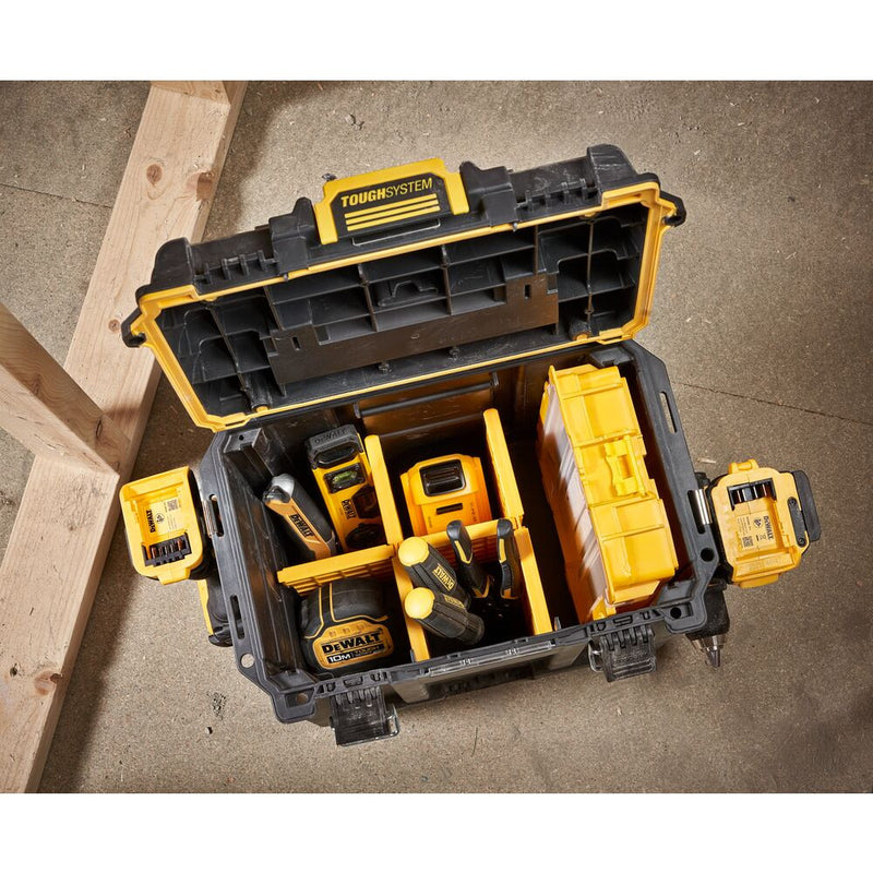 35kg/20L TOUGHSYSTEM 2.0 mély, kompakt munkadoboz (DeWALT DWST08035-1)
