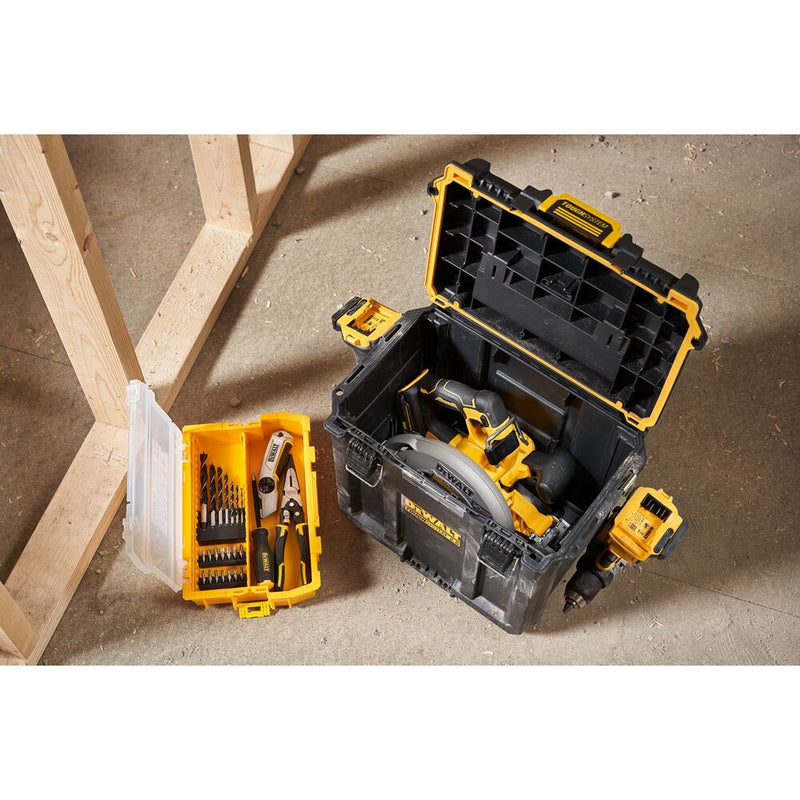 35kg/20L TOUGHSYSTEM 2.0 mély, kompakt munkadoboz (DeWALT DWST08035-1)