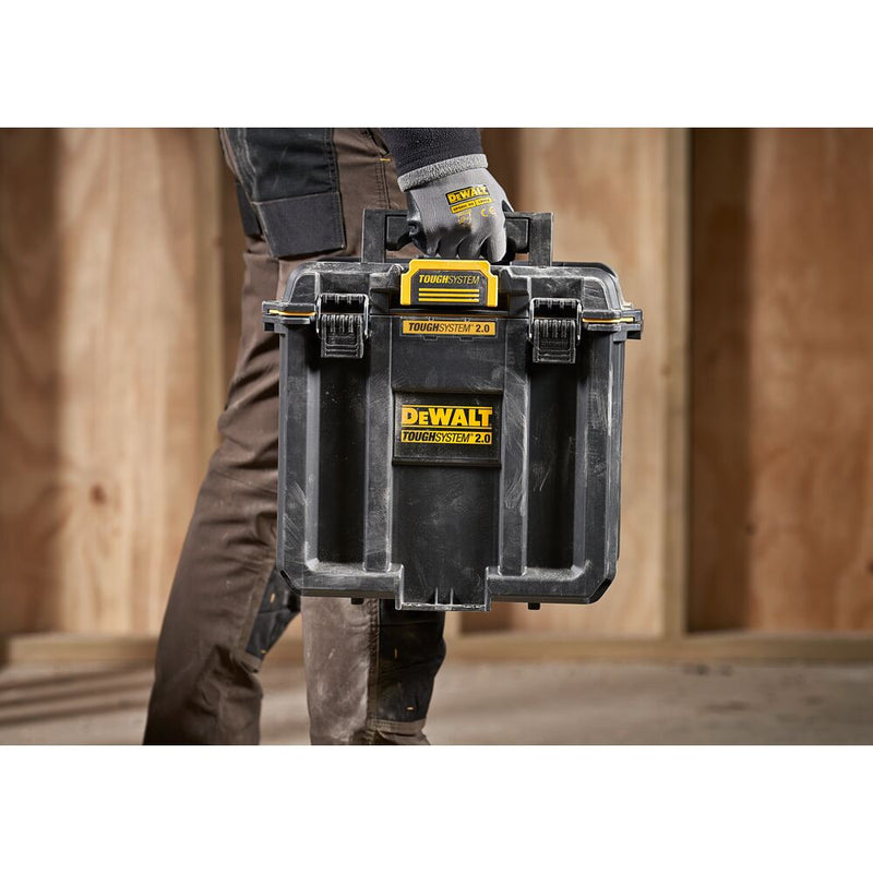 35kg/20L TOUGHSYSTEM 2.0 mély, kompakt munkadoboz (DeWALT DWST08035-1)