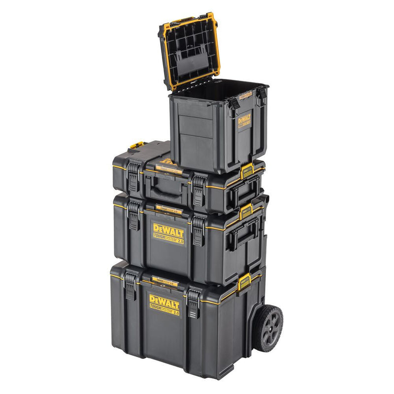 35kg/20L TOUGHSYSTEM 2.0 mély, kompakt munkadoboz (DeWALT DWST08035-1)