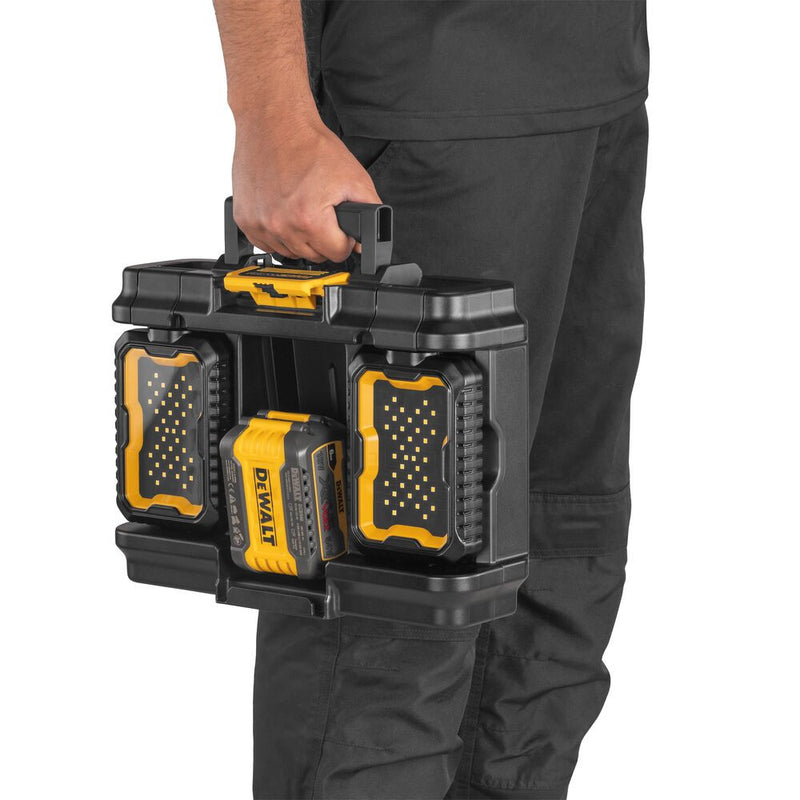 14L/22kg TOUGHSYSTEM 2.0 állítható munkalámpa tárolóval 4000lm (DeWALT DWST08061-1)