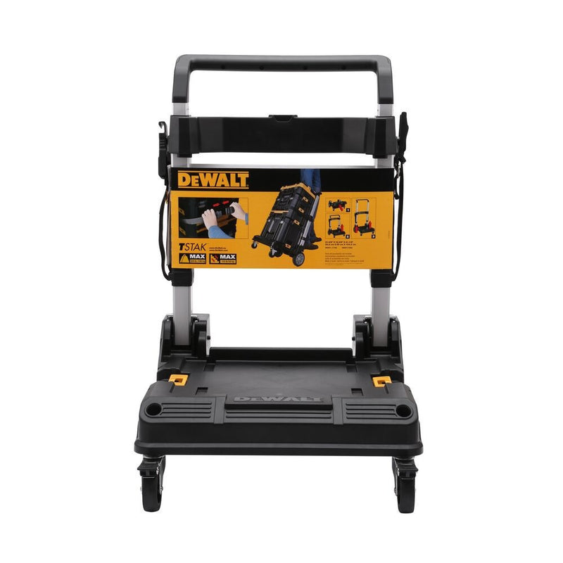 TSTAK TROLLEY - Szállító kocsi 360°-ban forgatható kerekekkel és rögzítő fékkel (DeWALT DWST1-71196)