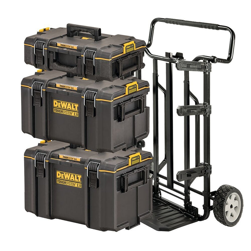 Szerszámtároló-rendszer kocsival, 4 részes IP65 TOUGHSYSTEM II (DeWALT DWST83401-1)