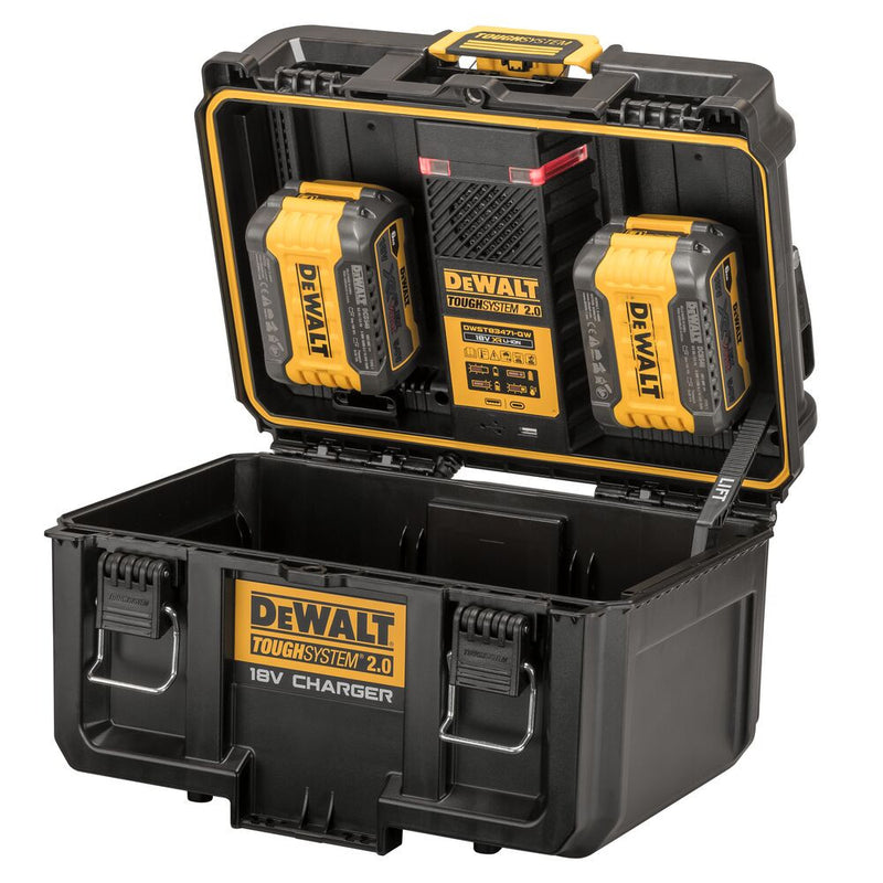 Toughsystem 2.0 Akkumulátor tároló és töltő (nélkül) (DeWALT DWST83471-QW)