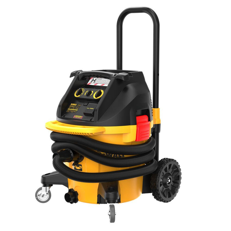 2200/1400W Ipari porszívó H-osztályú, 38 Literes (DeWALT DWV905H-QS)