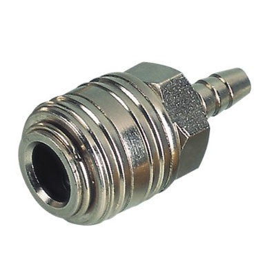 Levegős gyorscsatlakozó, 1/4", EU-típus, tömlős vég (EQ-3)