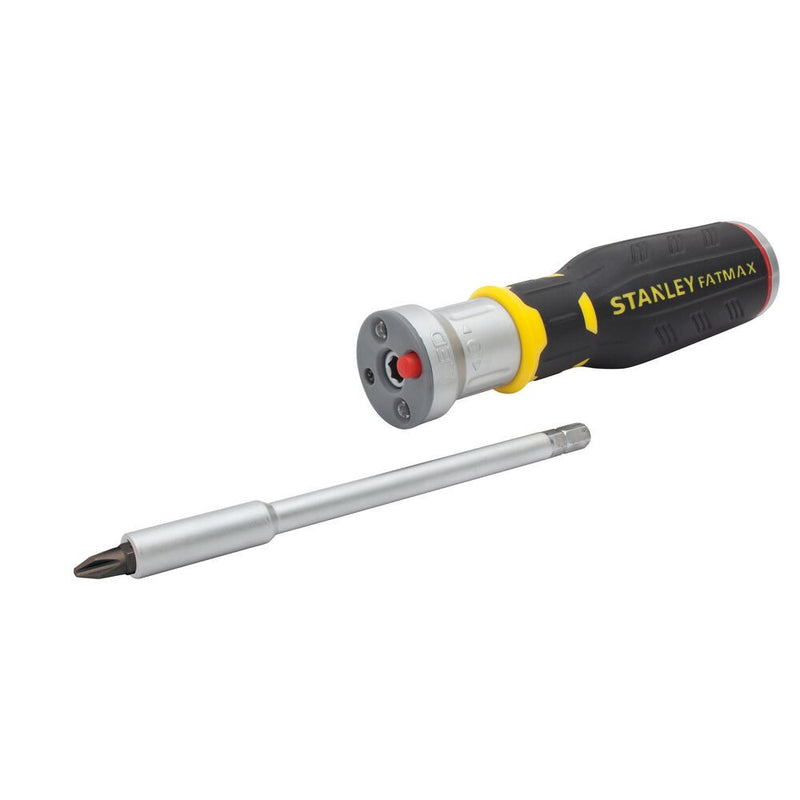 FATMAX racsnis csavarhúzó LED világítással, 12db bitfejjel (STANLEY FMHT0-62689)