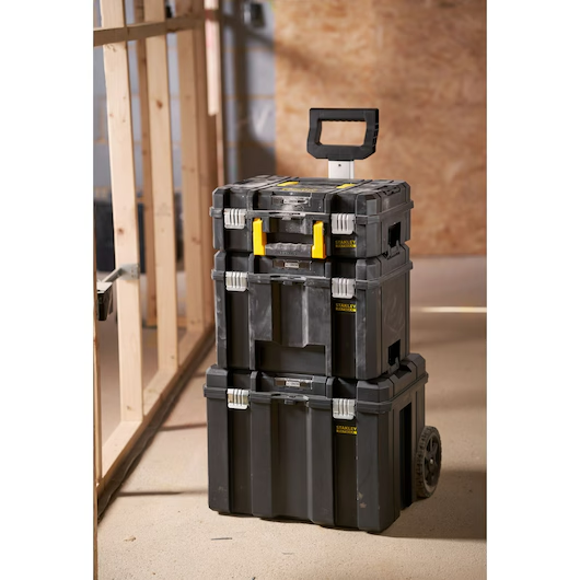 STANLEY FatMax Pro-Stack Tower 3 az 1-ben gurulós torony / szerszámosláda (STANLEY FMST75753-9)