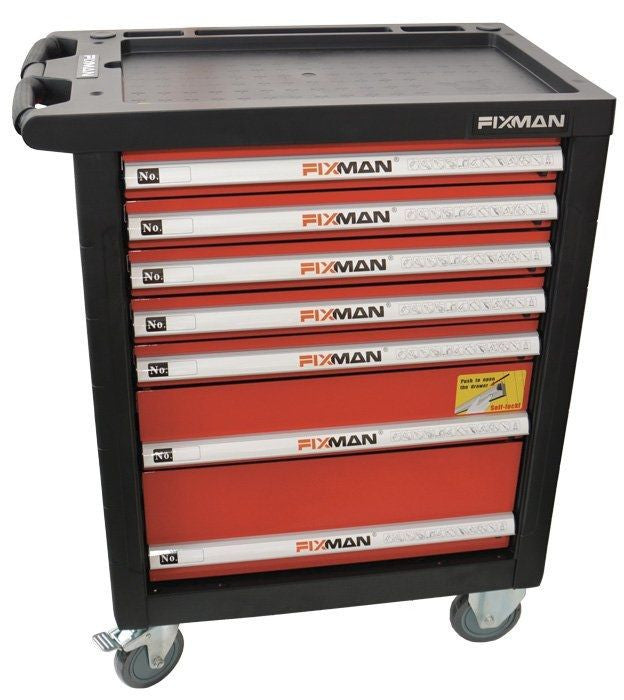 Műhelykocsi, 7 fiókos, 958×766×465mm, 260kg (FIXMAN FX-F1RP7B)