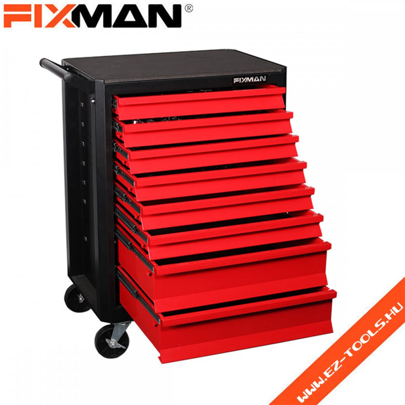 Műhelykocsi, 8 fiókos, 958x766x465mm, 230kg (FIXMAN FX-M1RP8)