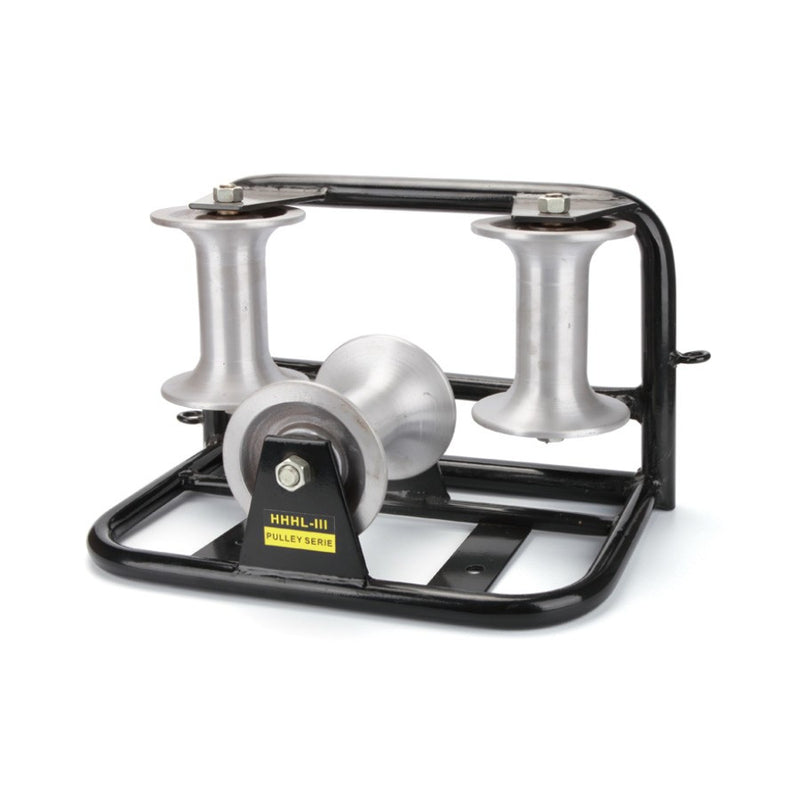 3D Kábelhúzó-tárcsa, 3db görgővel Ø160×Ø140mm (HL-III)