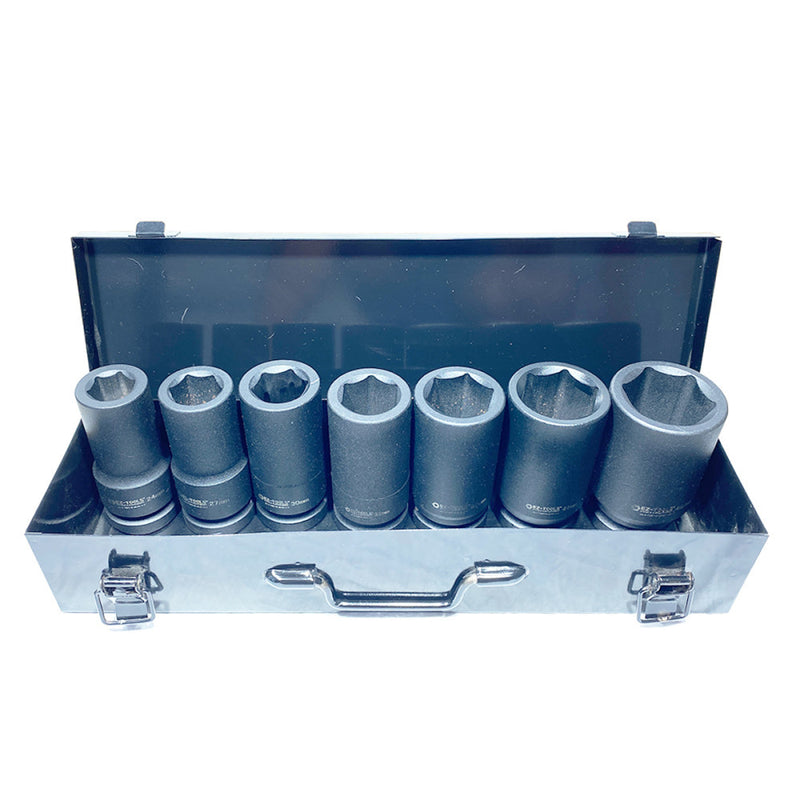 1" Gépi Dugókulcs 7 db-os készlet (24-46mm L: 110mm) (JQ-1-7set-N_JQ-DI-1-7set)