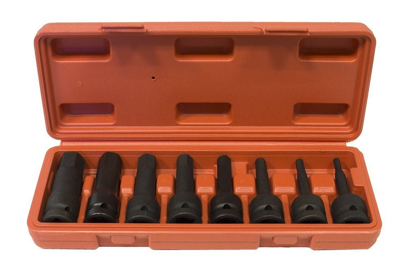 1/2" Gépi Bi-hex, Bit Dugókulcs 8db-os készlet (M5-M18, L:78mm) (JQ-NB-8set)