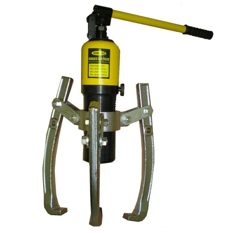 Hydraulic puller, with integrated hydraulic power unit, 2-3 jaw (30T, 150-400mm) (L-30)