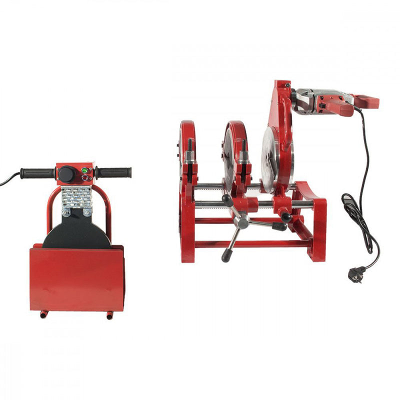 HD-PE (KPE) csőhegesztő gép, Dn90-250, 3.3kW/220V (LHA250-2M)