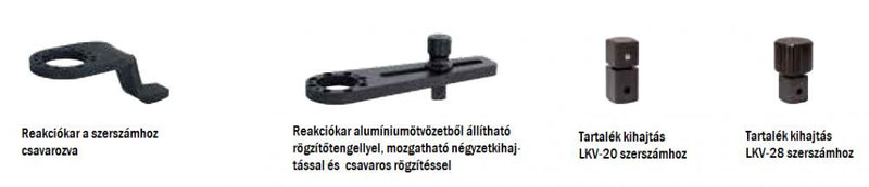 Kompakt nyomatéksokszorozó (GEDORE LKV-20-28)