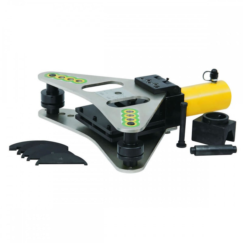 Hidraulikus gyűjtősín hajlító, ívelő (25T, 40-125mm) (M-125W)