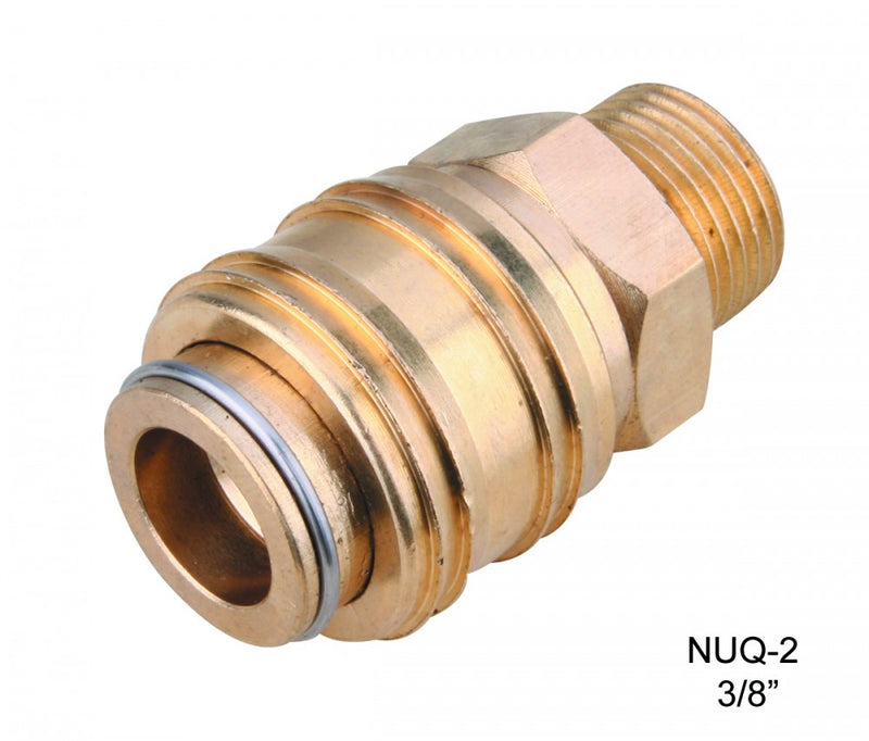 Air quick connector, 3/8", Universal, female thread (NUT) (NUQ-2)