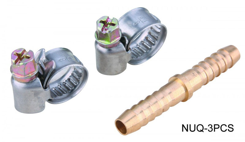 Levegős tömlő összekötő szett, Univerzális, 2db ABAbilincs (NUQ-3PCS)