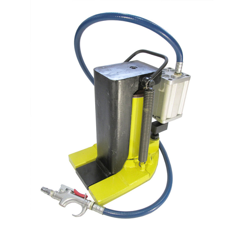 Air-powered hydraulic bottle jack (10T, 150mm) (QD-10Q)