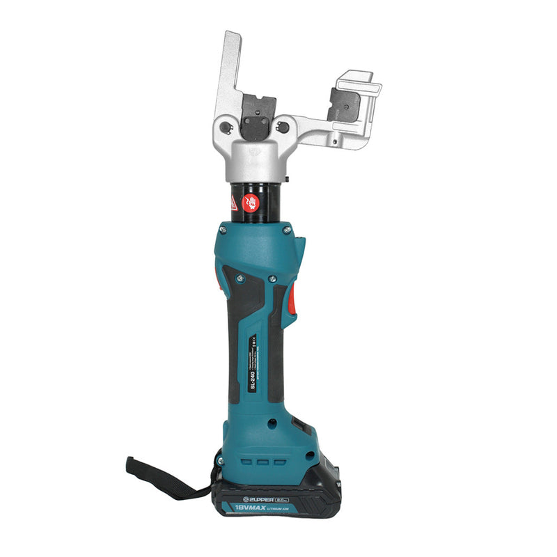 Cordless cable lug crimping tool, crimper (5T/10-240mm2) 18V/2x2.0Ah (ZUPPER SL-240)