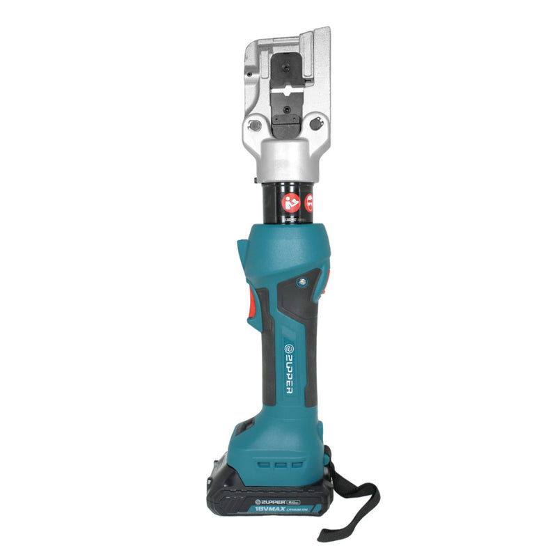 Cordless cable lug crimping tool, crimper (5T/10-240mm2) 18V/2x2.0Ah (ZUPPER SL-240)
