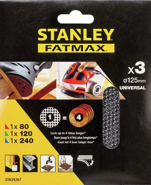 Stanley Quick-Fit Csiszolóháló SZETT (STANLEY STA39267)