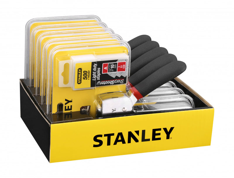 Stapler for "A", "H" staples, "J" brads (STANLEY STHT6-70410)