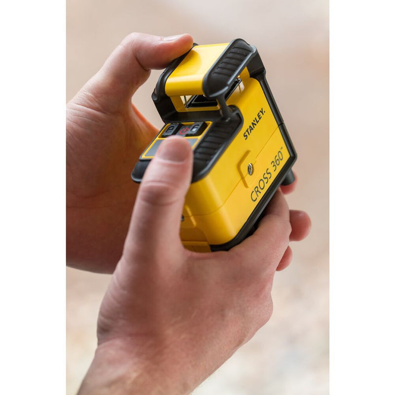 SLL360 Keresztlézer, Tripod, Táska – Vörös (STANLEY STHT77640-1)