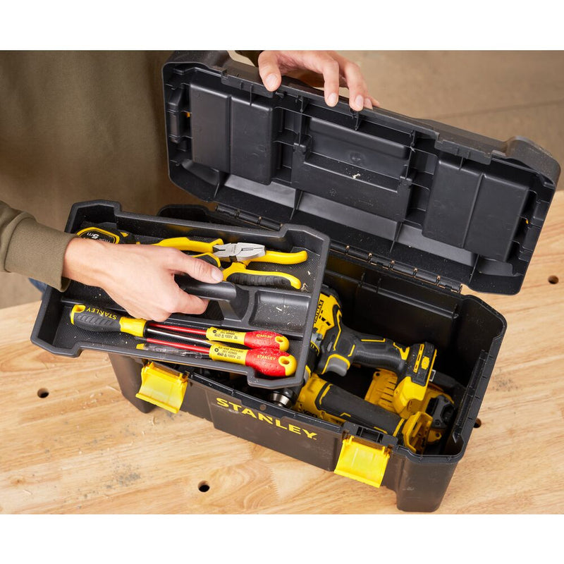 19" Plastic Latch Tool Box with Organizer (STANLEY STST1-75520)