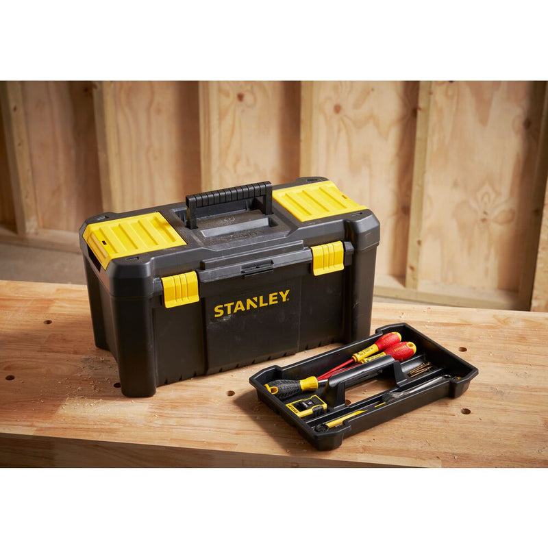 19" Plastic Latch Tool Box with Organizer (STANLEY STST1-75520)