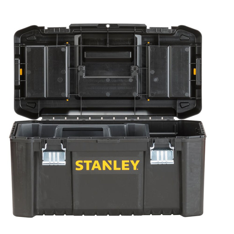 19" Metal Latch Toolbox with Organiser (STANLEY STST1-75521)
